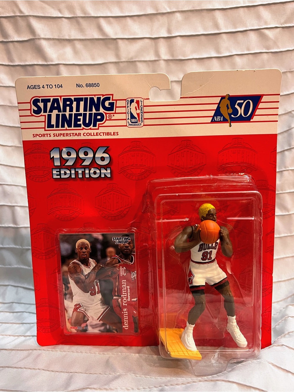 Dennis Rodman- 1996 Edition -Starting Lineup - Chicago Bulls- NBA 50